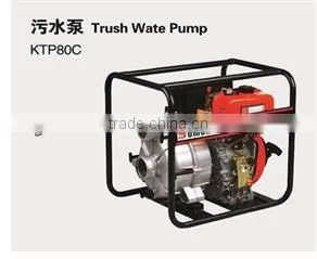 Water Pump with Diesel engine KM178F 6HP