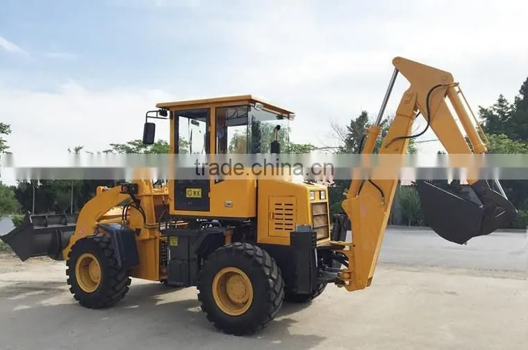 Backhoe Wheel Rock Loader with 2500kg