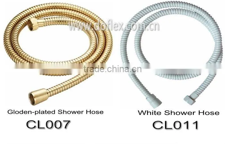 brass double hook Shower Hose CE ACS UPS KTW SGS certification