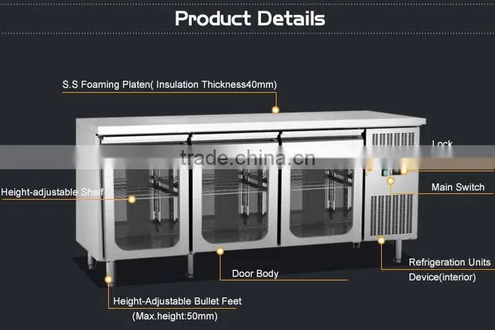 304 Stainless Steel Small Electric Refrigerator/General Electric Refrigerator/Glass Door Mini Refrigerator