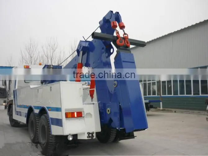 hot sale dongfeng 6 wheel 5ton winch road wrecker