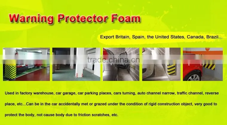 Against paintwork damage protector strip foam anticollision driving safety guard rubber foam