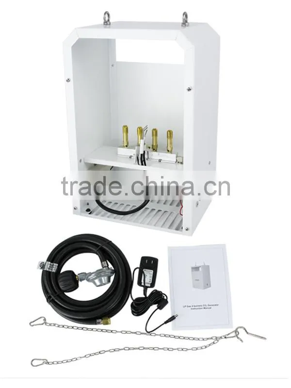 LP Gas 4 Burners Electric CO2 Generator