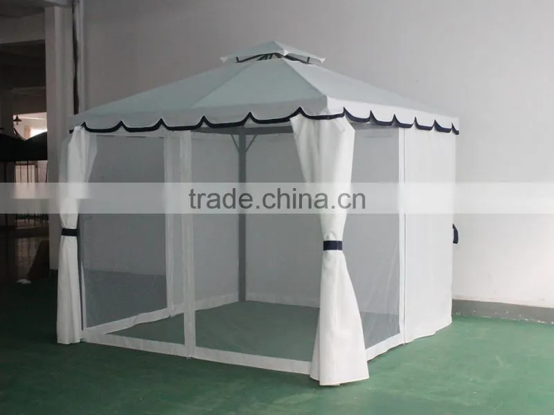 3x3m Aluminium frame luxury garden gazebo