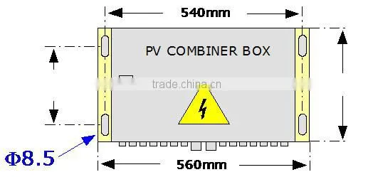 TC160NB-16T PV Array Combiner Box/8 in 1out combiner box/AC distribution box