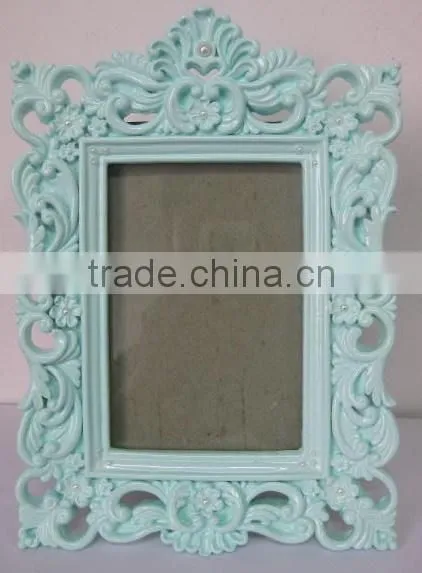 2014 newest beautiful resin photo frame