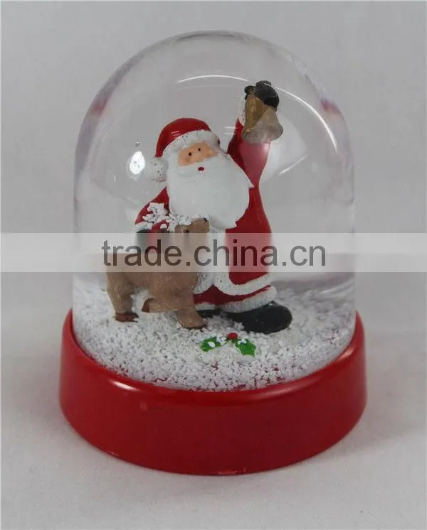 PS christmas custom made snow globe