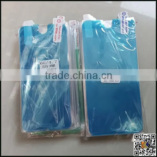 Soft nano screen protect film,new Nano Liquid Screen Protector,anti-explosion for iPhone 6