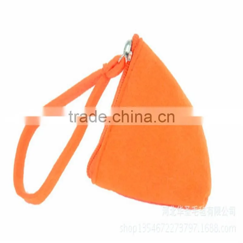 felt coin purse