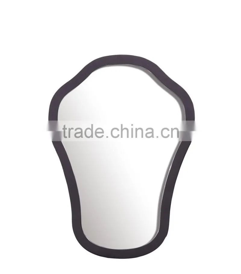 design decorative wall mounted stainless steel mirror