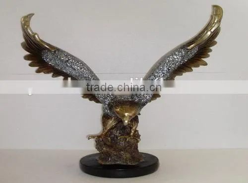 resin art piece home / hotel decoration piece thinker statue