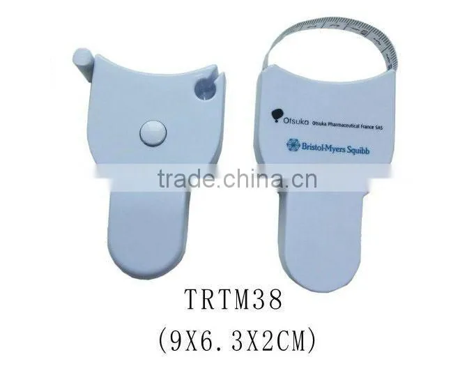 Promotional plastic cute shape measuring tape ruler