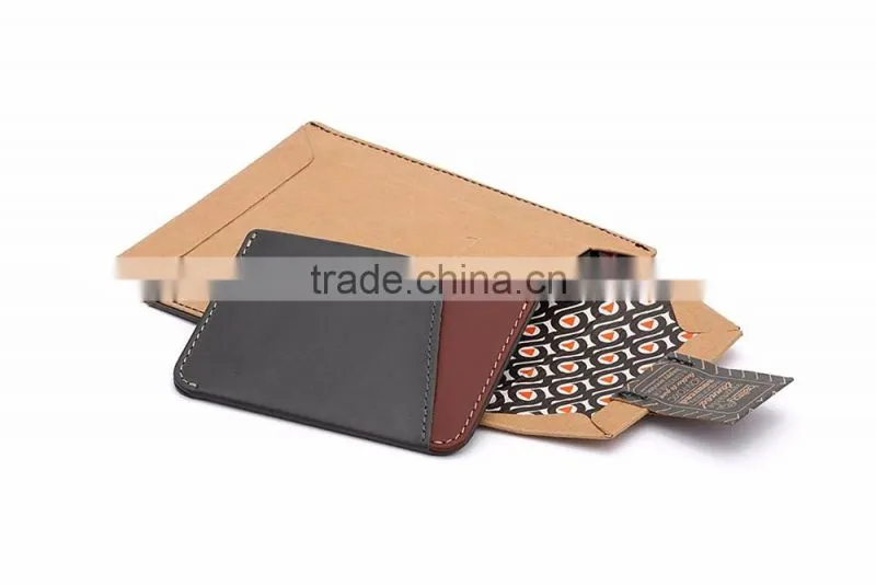 genuine cowhide Leather Micro Sleeve Wallet