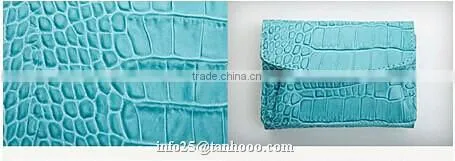 Sexy small clip/sexy crocodile cute leather purse/leather coin bag