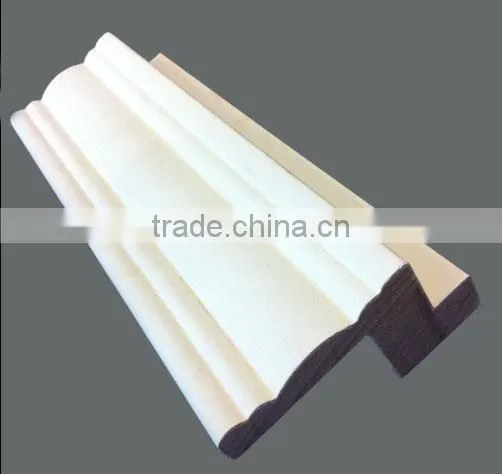 exterior window moulding with gesso coat