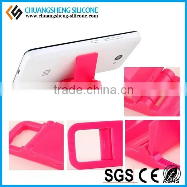 The cheapest samples in stock silicone holder, watching movie stander, cell phone sticker