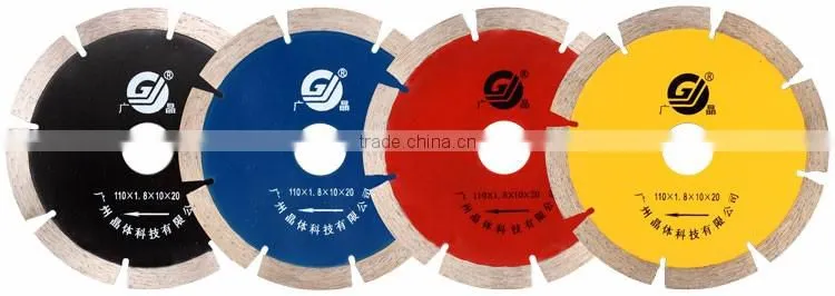 segmented diamond saw blade for stone/ 110mm diamond blade for granite/diamond tool manufacturer