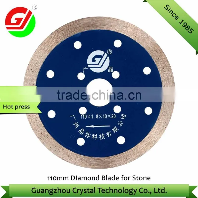 For Marble Granite Stone Cutting Saw Blade 110mm Wet Cutting Circular Blade