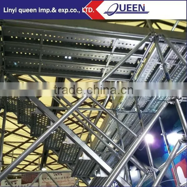 Step galvanized walk board scaffolding building construction