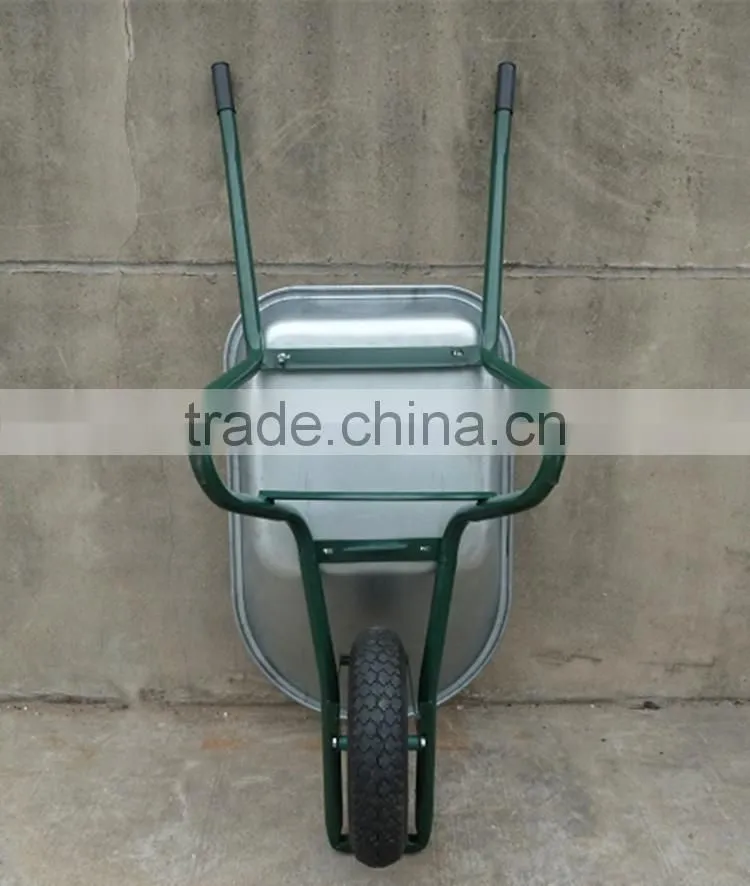 manufacturer of zined wheelbarrow one wheel for wholesale export
