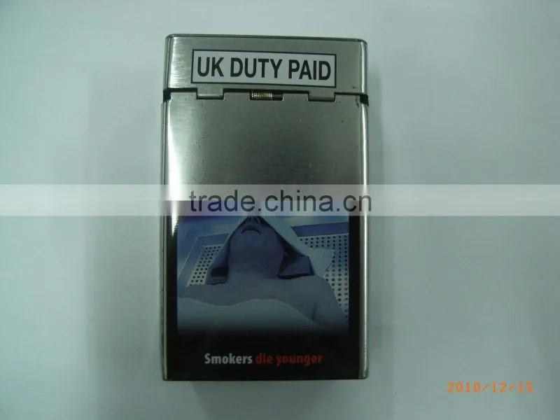 Cigarette tin box
