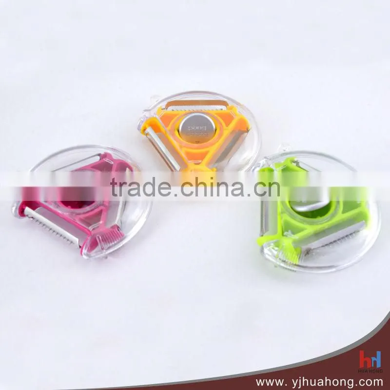 3 Blades Multifunction Rotary Vegetable Peeler