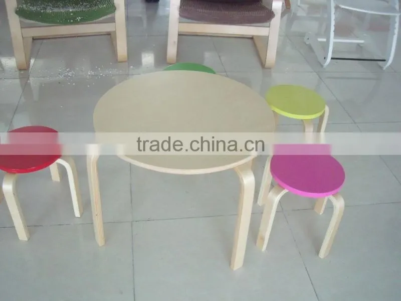high quality children stool bentwood children chair and stool