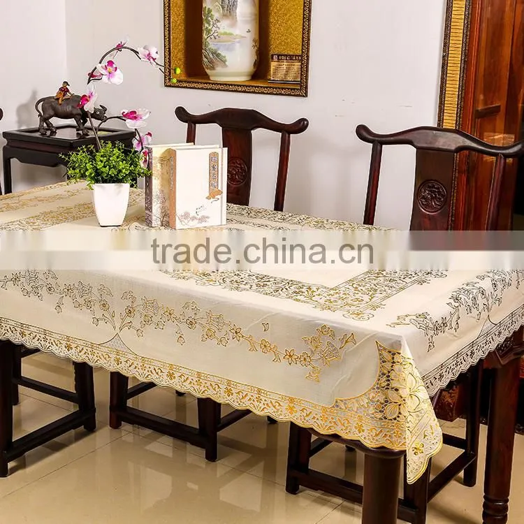 Retro vinyl tablecloth rectangular vinyl spring tablecloths