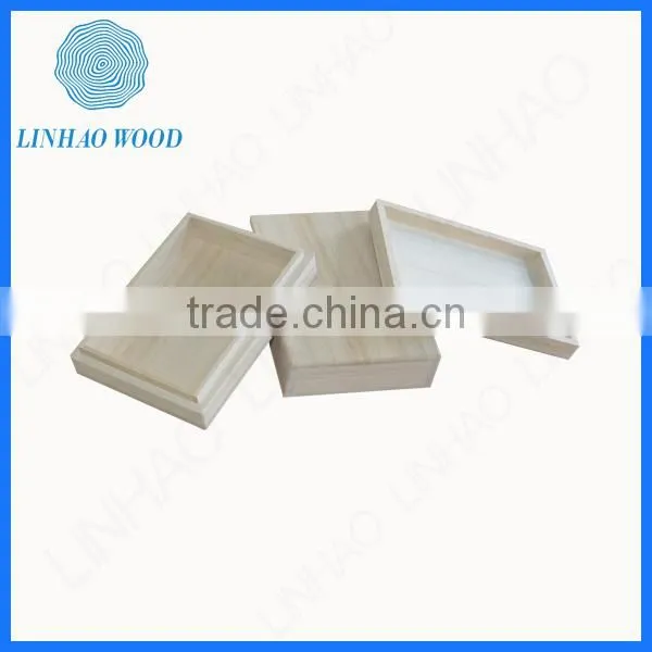 Factory Price wooden box in natural color