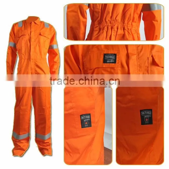 One piece Safety workwear Aramid anti-fire coverall