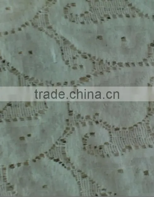 R&H New Product In China Narrow Lace Trim Floral Embroidery 100% Cotton Lace Trim