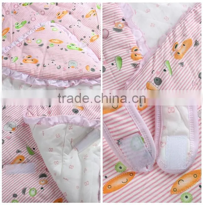 Hooded warm winter baby sleeping bag