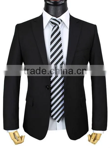 latest good black men suit design /men suit model