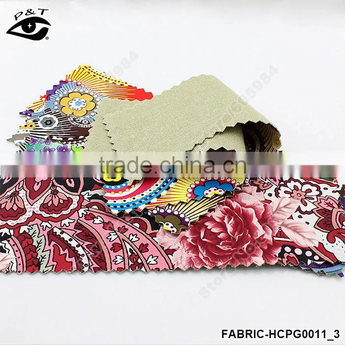 Synthetic Leather PU leather with artificial cotton fabric for clothing shoes bags