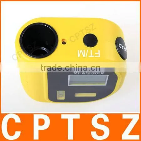 Portable mini ultrasonic distance meter with water level, ultrasonic tape measure