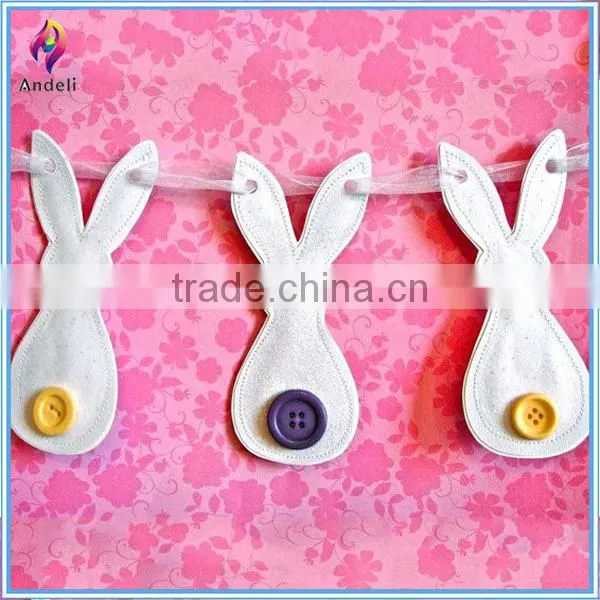 Felt Easter Bunny Bunting,carrot Easter Decoration