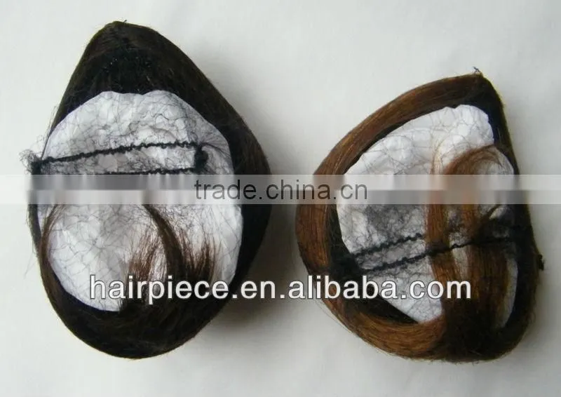New style quality human hair bangs, clip-on human hair piece fringe bangs
