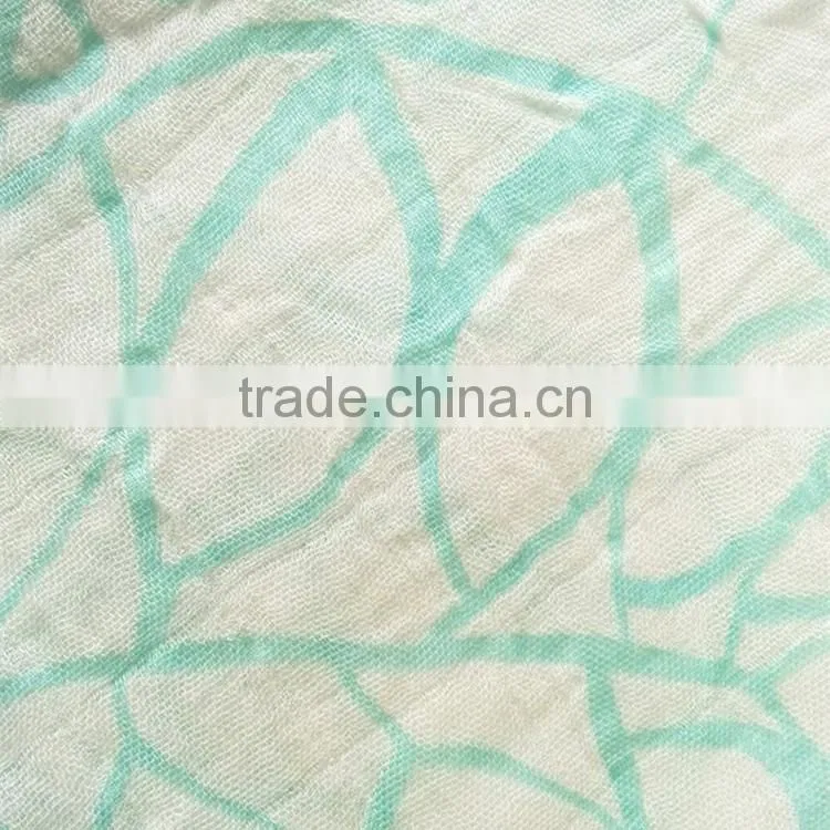 reasonable price double layers muslin cute baby blanket