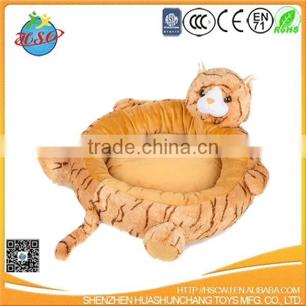 hot selling custom plush pet bed