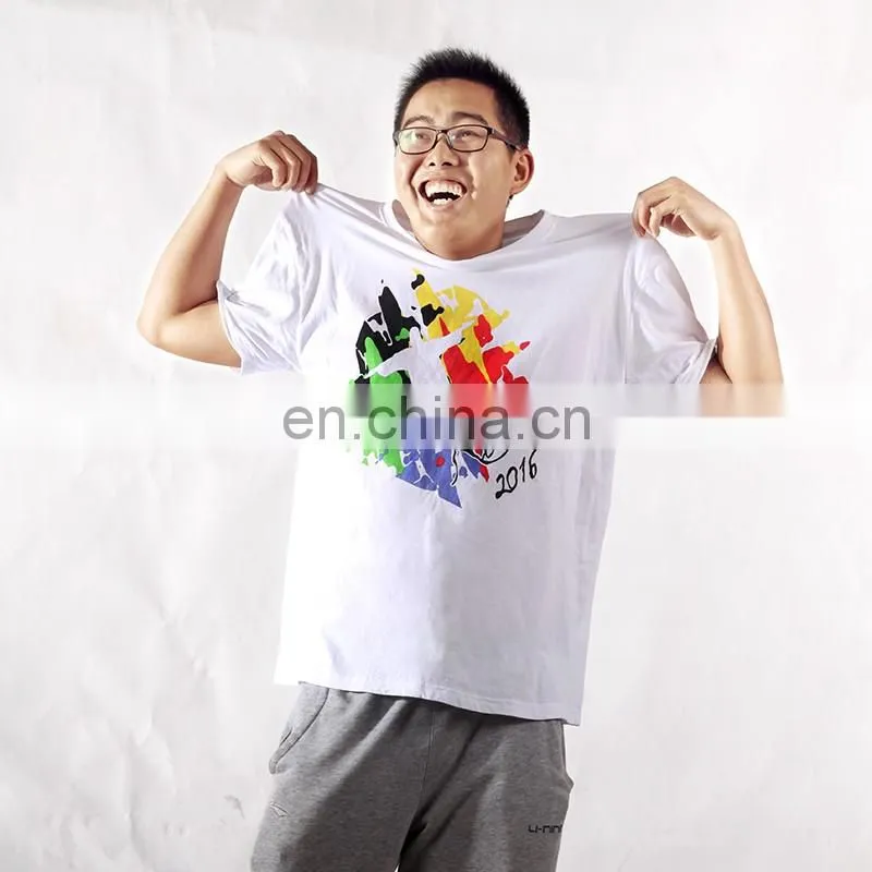 100% Cotton OEM Customized Printed T-shirt