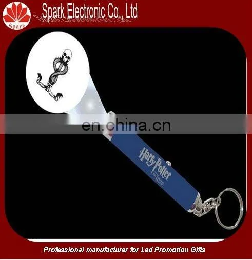 4*AG3 battery led keyring torch