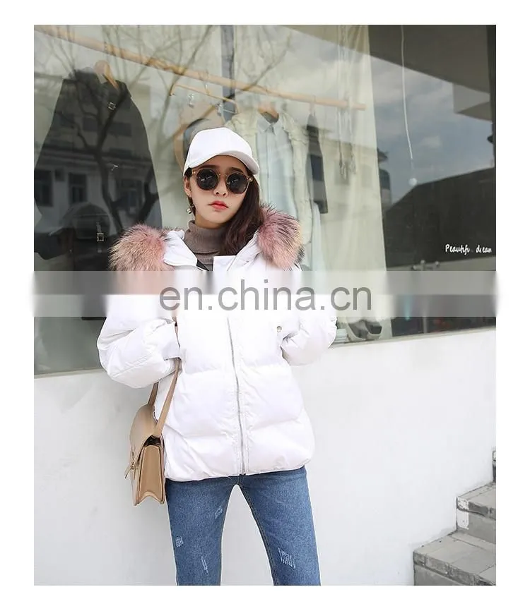 2016 Hot Style Made in China Women Short Down Parka Winter Wear Women Down Coat
