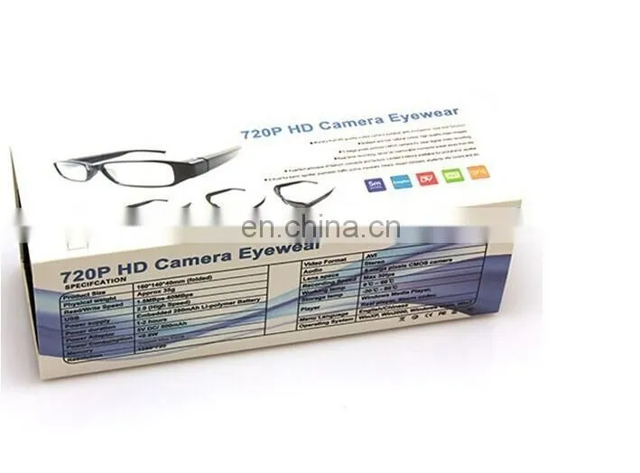 Wearable HD quality video camera eyewear