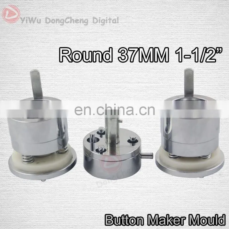 New Pro 1-1/2"37MM Badge bouton Making Machine + Circle Cutter+keychain with button+magnetic button+pin button 37MMbadge Package