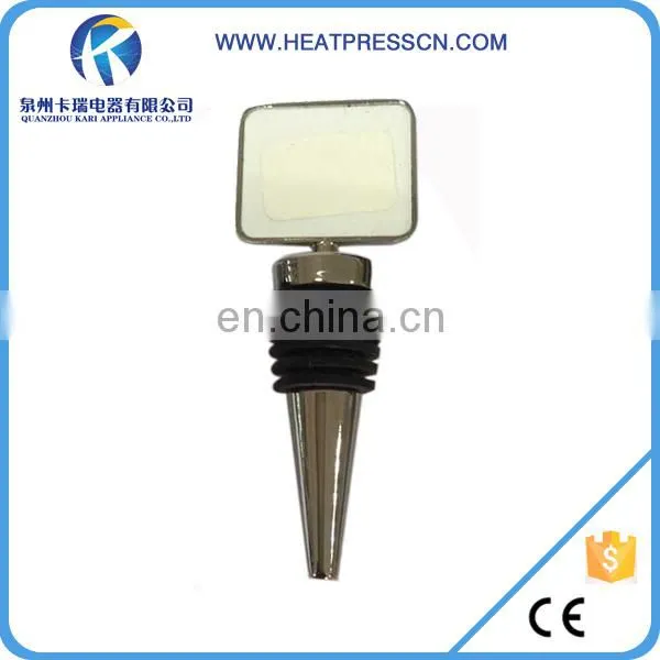 sublimation blank of wine stopper
