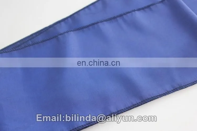 satin wedding Taffeta chair sash