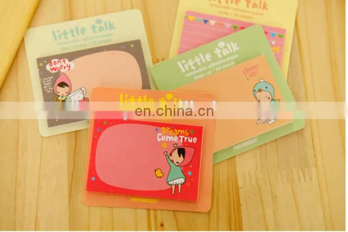Kawaii Cute Cartoon Sticky Note for Kids