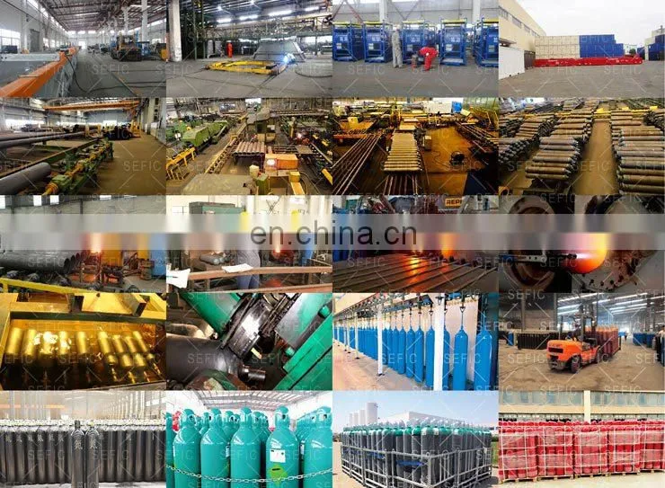 ISO9809 Standard 2017 Nitrogen Gas cylinder TUV certified With Valve