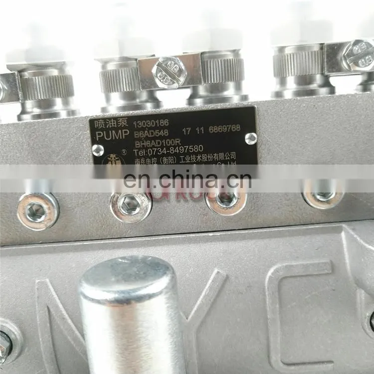 Genuine NANYUE diesel fuel injection pump B6AD548 13030186 13053063