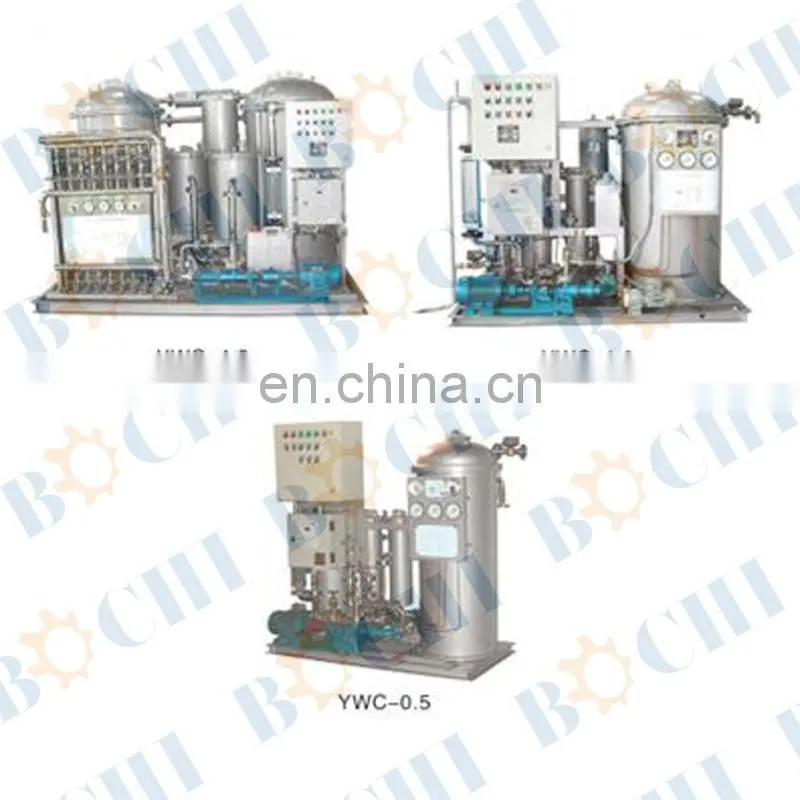 YWC 15ppm Ship Bilge Oil Water Separator